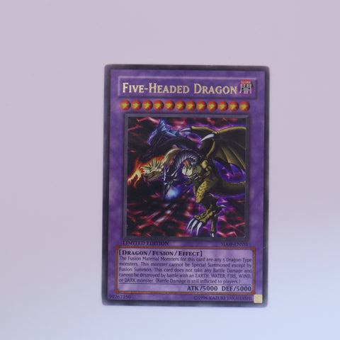 Yu-Gi-Oh! Limited Edition Five-Headed Dragon card