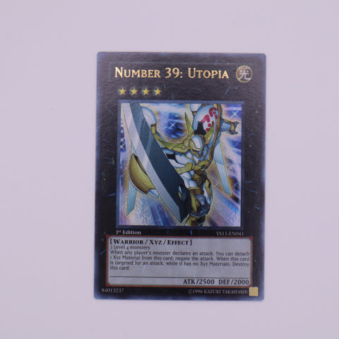 Yu-Gi-Oh! 1st Edition Number 39: Utopia card