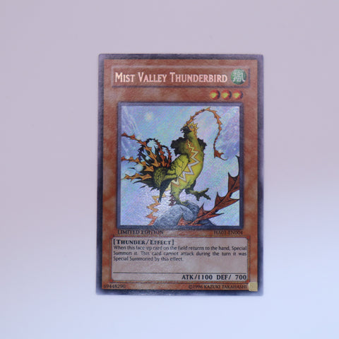 Yu-Gi-Oh! Limited Edition Mist Valley Thunderbird card