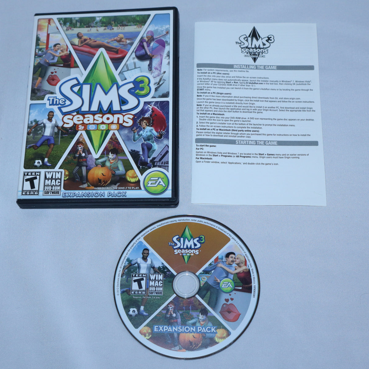 PC the Sims 3 Seasons – geekedouttoys