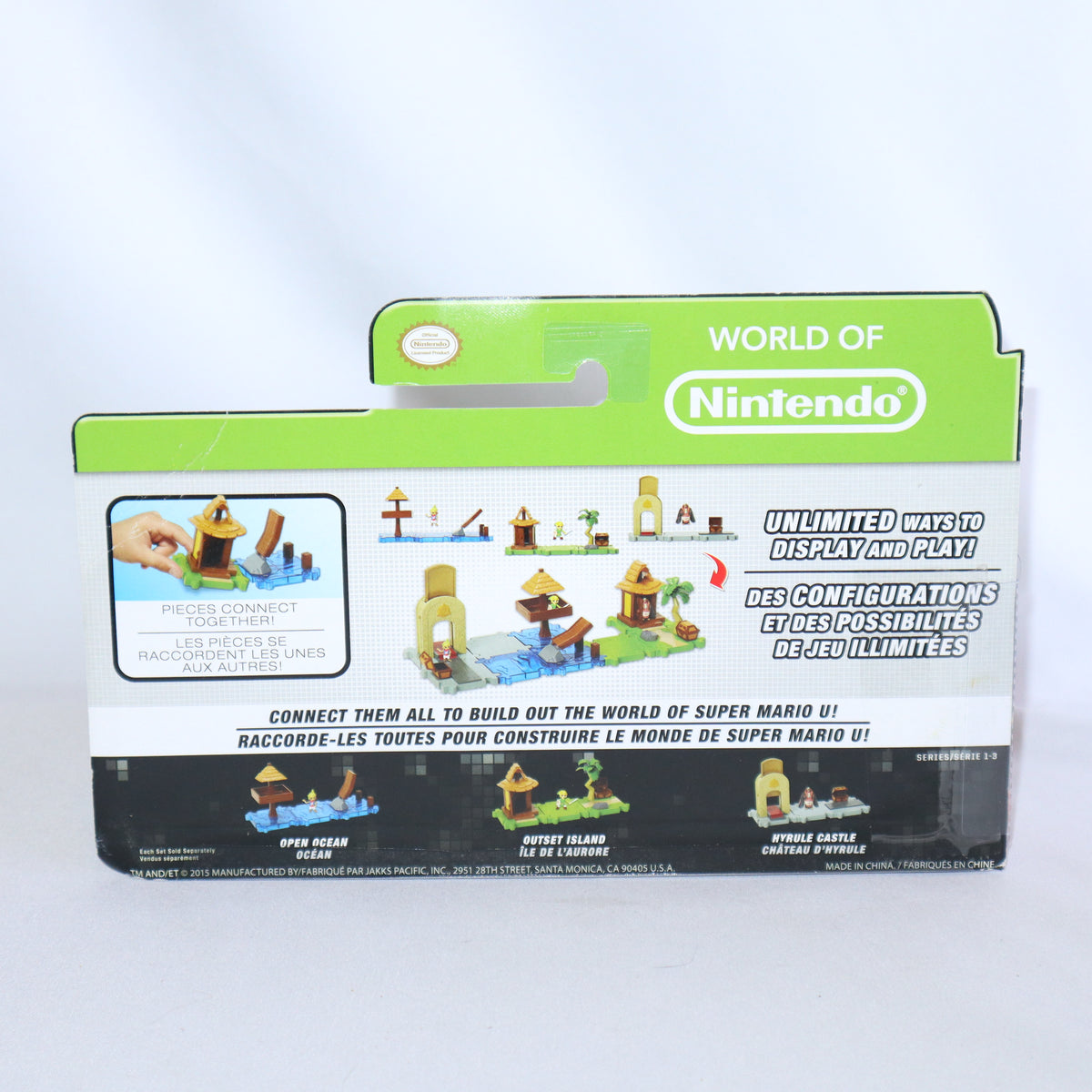 Figurine Zelda - World of Nintendo - Ganondorf + Hyrule Castle