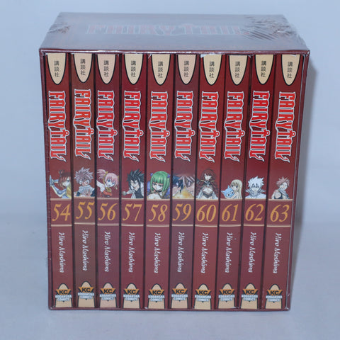 Fairy Tail Vol. 54-63 Manga Box Set 6
