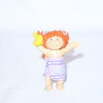 Cabbage Patch Kids Girl w/ Ducky, Purple Towel & Red Hair