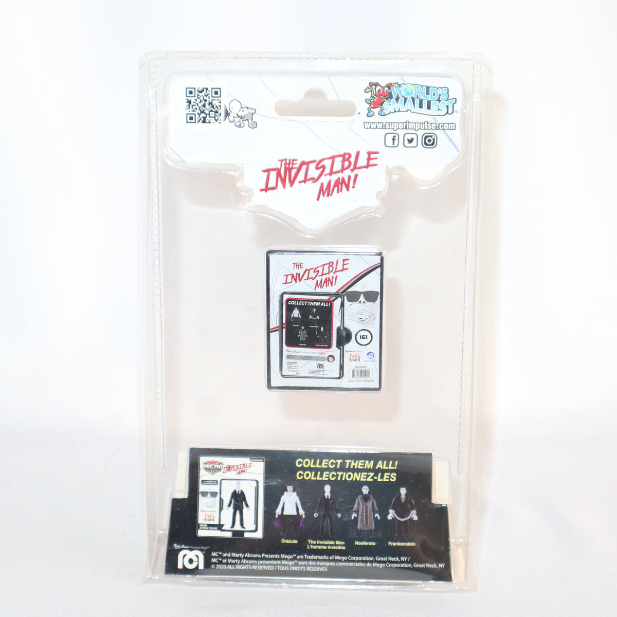 World's Smallest Micro Figures Horror the Invisible Man geekedouttoys