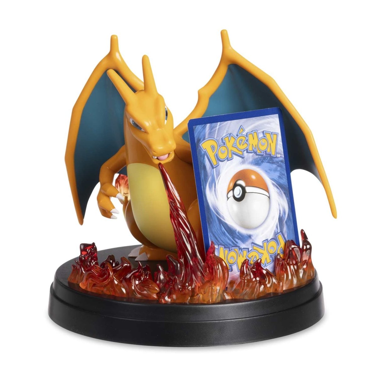 charizard pokemon card holder EX Ultra Pro Magnetic PROTECTOR CASE w/DISPLAY BASE STAND Featuring Your Favorite Kanto Fire Starter Among Flames With Metal And Rubber Appliques For Extra Style! Charizard w/ Pokemon Card Holder