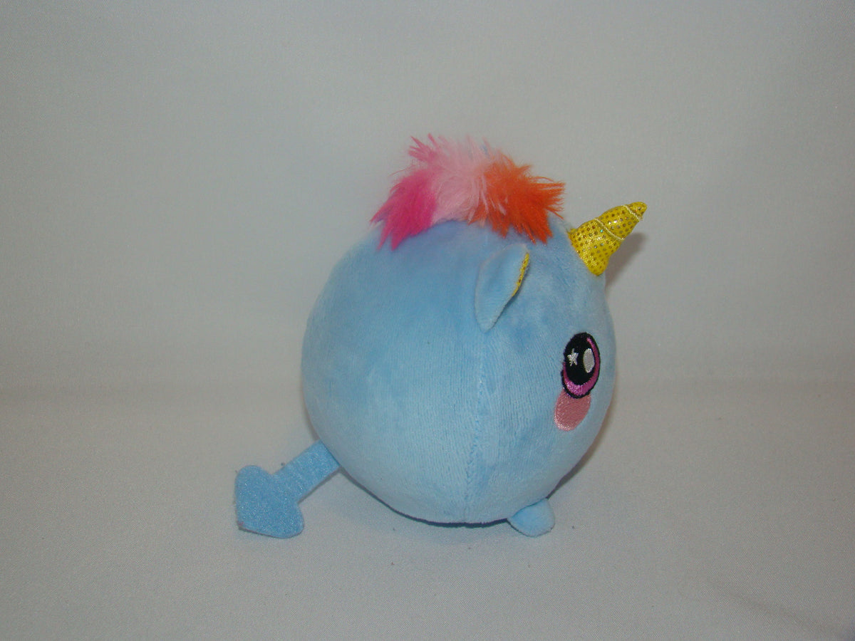 Squeezamals Beatrice Blue Unicorn geekedouttoys