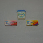 Calico Critters Replacement Plain, Strawberry & Fruit Mix Yogurt