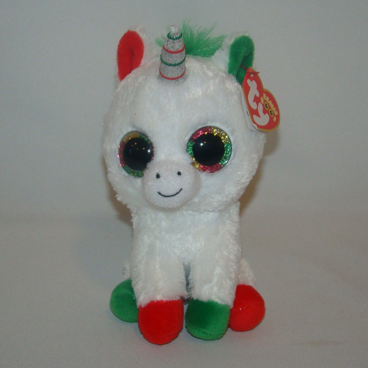 Candy cane unicorn clearance beanie boo