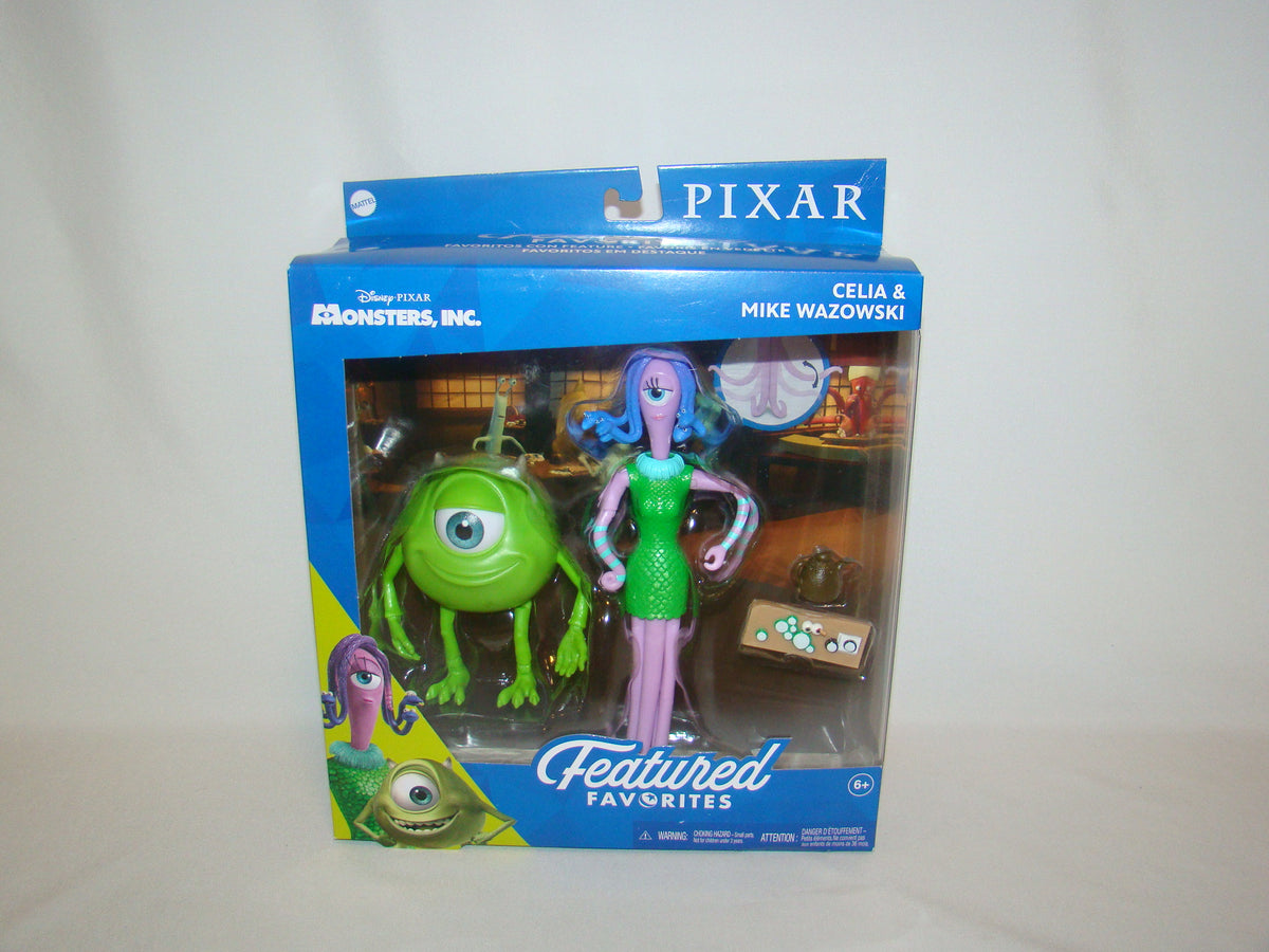 celia monsters inc toy Disney Pixar Featured Favorites Celia & Mike Wazowski – geekedouttoys