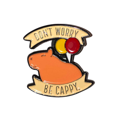 Don't Worry be Cappy Collectible Pin