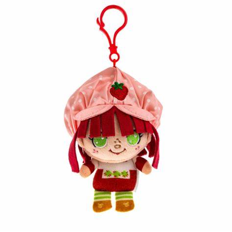 Strawberry Shortcake CheeBee 4" Backpack Clip Plush