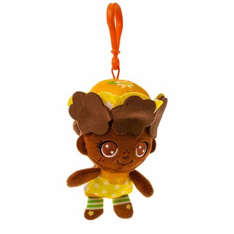 Strawberry Shortcake CheeBee Orange Blossom 4" Backpack Clip Plush