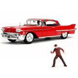 Hollywood Rides Freddy Krueger & 1958 Cadillac 1:24
