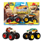 Hot Wheels Monster Trucks Donkey Kong & Bowser,