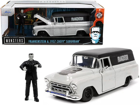 Hollywood Rides Frankenstein & 1957 Chevrolet Suburban 1:24