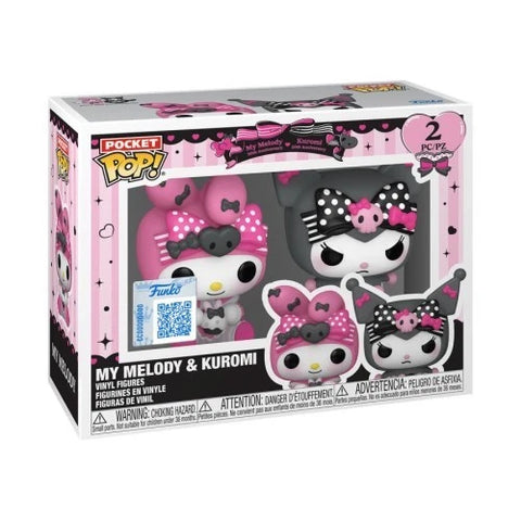 Pocket Pop! My Melody & Kuromi 2-pack