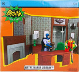 DC Batman Classic TV Series Wayne Manor Library