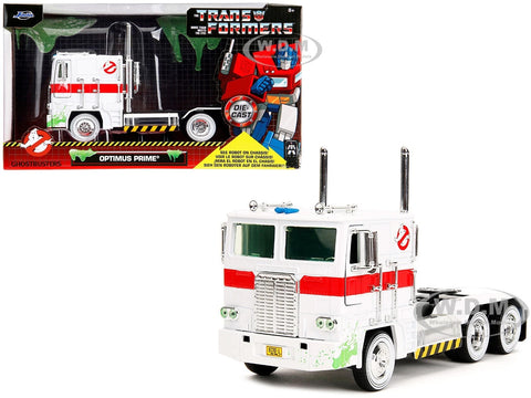 Hollywood Rides Transformers x Ghostbusters Optimus Prime 1:24
