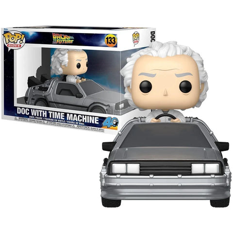 Funko Pop! Doc w/ Time Machine #133