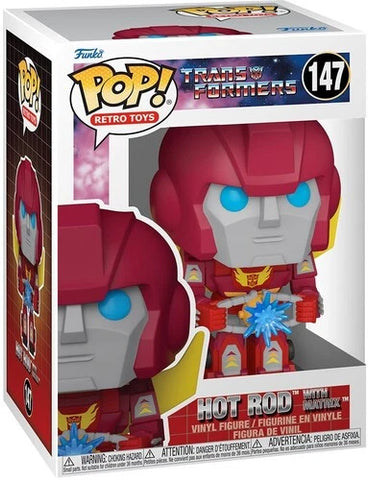 Funko Pop! Transformers Hot Rod w/ Matrix #147