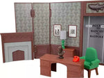 DC Batman Classic TV Series Wayne Manor Library