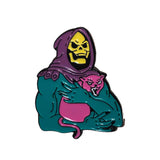 Skeletor With Panthor Collectible Pin