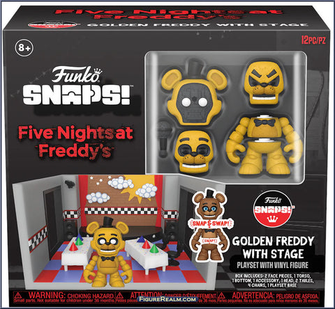 Funko Snaps! FNAF Golden Freddy with Stage