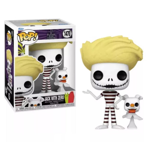 Funko Pop! Disney Beach Jack w/ Zero #1470