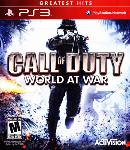 PS3 Call of Duty World at War