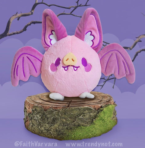 Bumbleberry Hollows Juniper the Bat Purple Plush