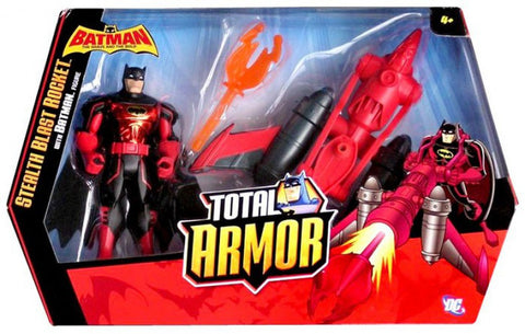 Batman Brave & the Bold Total Armour Rocket & Batman