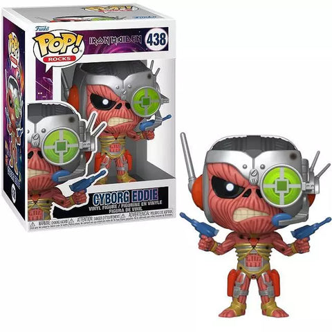Funko Pop! Iron Maiden Cyborg Eddie #438