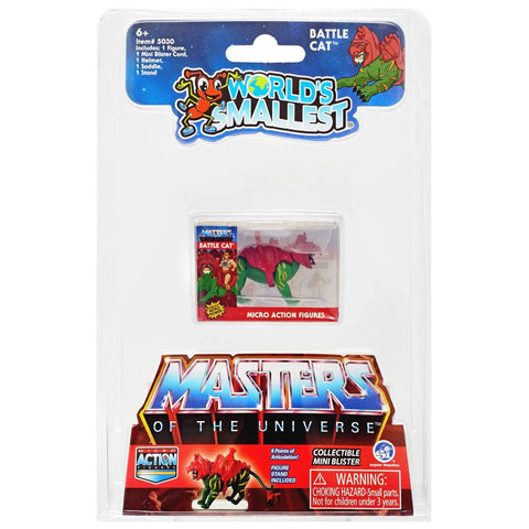 World's Smallest MOTU Battle Cat