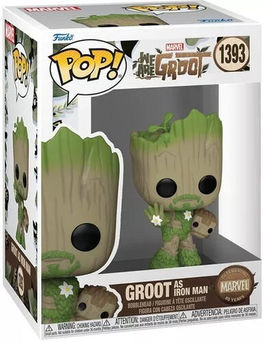 Funko Pop! Marvel Groot as Iron Man #1393
