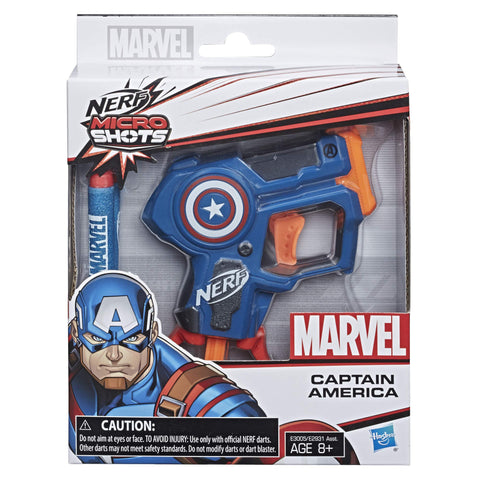 Nerf Micro Shots Marvel Captain America