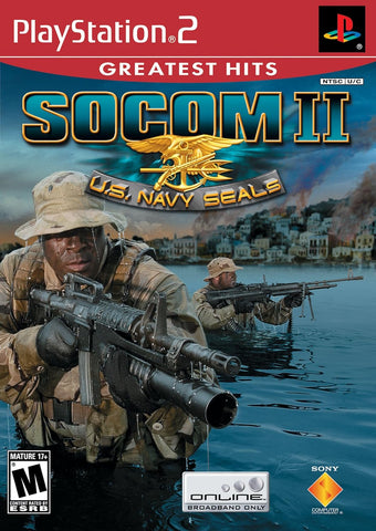 PS2 Socom 2 U.S. Navy Seals
