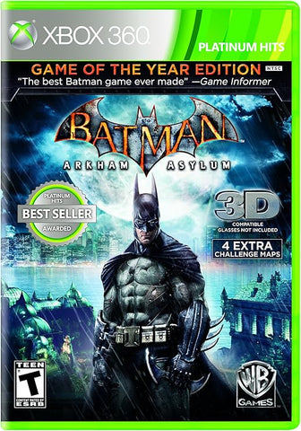 Xbox 360 Batman Arkham Asylum