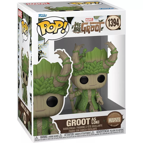 Funko Pop! Marvel Groot as Loki #1394