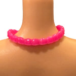 Barbie Hot Pink “ B “ Logo Necklace