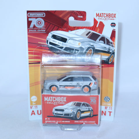 Matchbox 70 Years Special Edition 2002 Audi RS 6 Avant