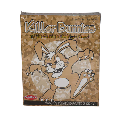 Killer Bunnies and the Quest for the Magic Carrot Wacky Khaki Booster Deck
