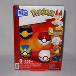 Mega Construx Pokemon Fire-Type Trainer Team