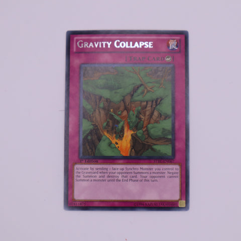 Yu-Gi-Oh! 1st Edition Gravity Collapse card