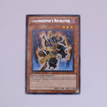 Yu-Gi-Oh! 1st Edition Gravekeeper's Recruiter card