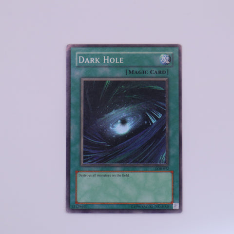 Yu-Gi-Oh! Dark Hole card