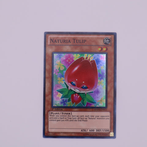 Yu-Gi-Oh! 1st Edition Naturia Tulip card