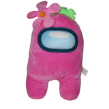 Toikido Among Us Pink Crewmate with Flower Plush