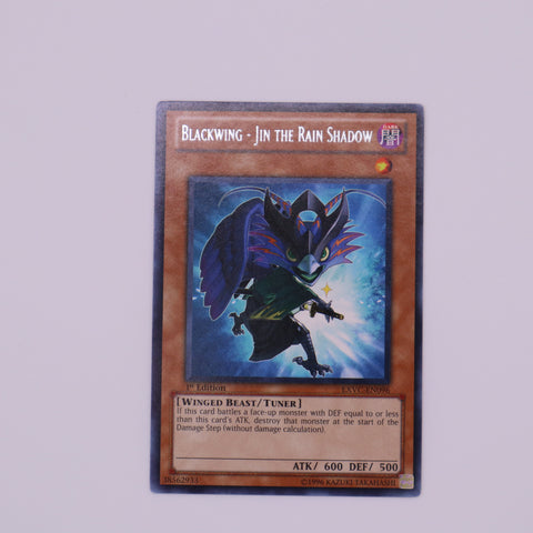Yu-Gi-Oh! 1st Edition Blackwing - Jin the rain Shadow card