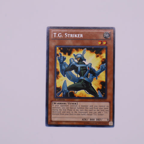 Yu-Gi-Oh! 1st Edition T.G. Striker card