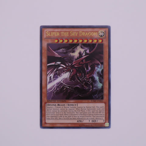 Yu-Gi-Oh! Limited Edition Slifer the Sky Dragon card